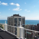 View from Flora's building toward the lake