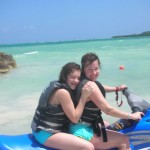 Jet ski riding at the beach by our resort