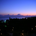 Later sunrise in Jamaica
