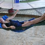 More Steph on the hammock