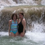 More us in the Dunn River waterfall